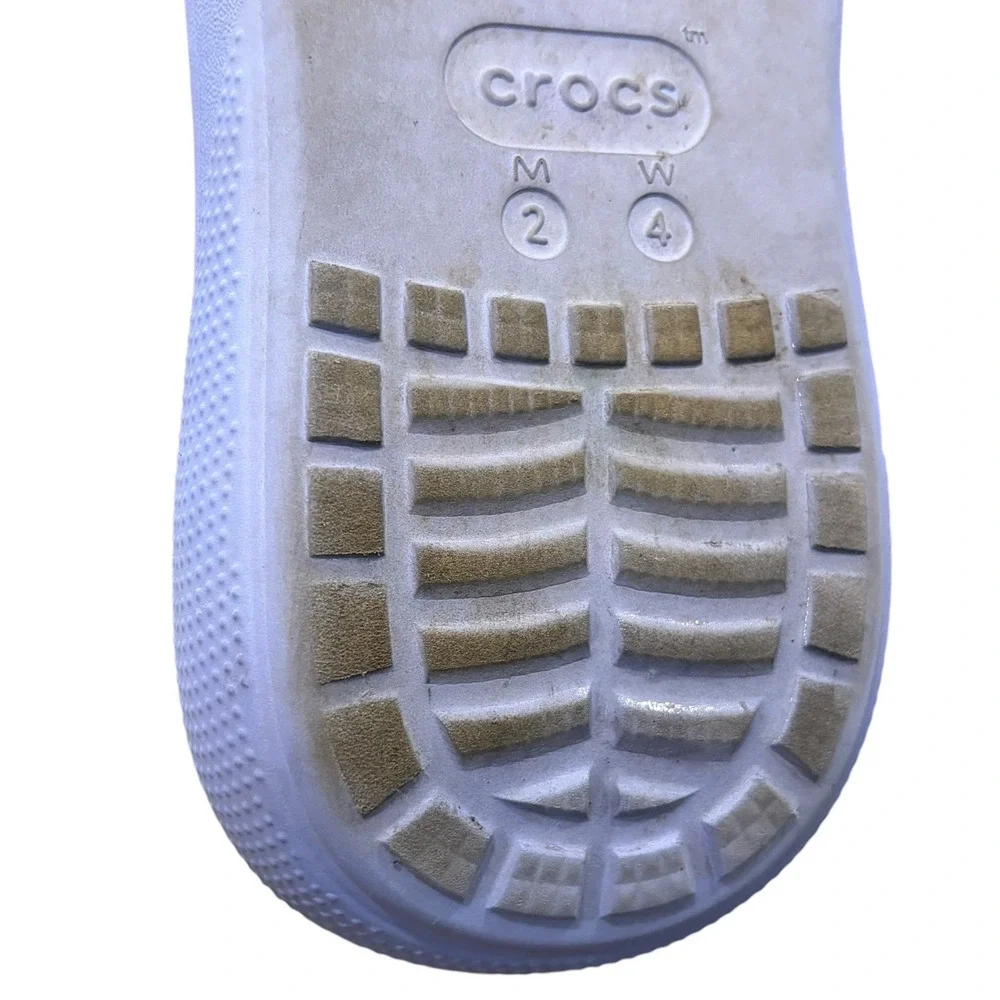 Crocs Crush Sandal Periwinkle Blue Platform Slide Womens 4 Mens 2 Chunky Comfort